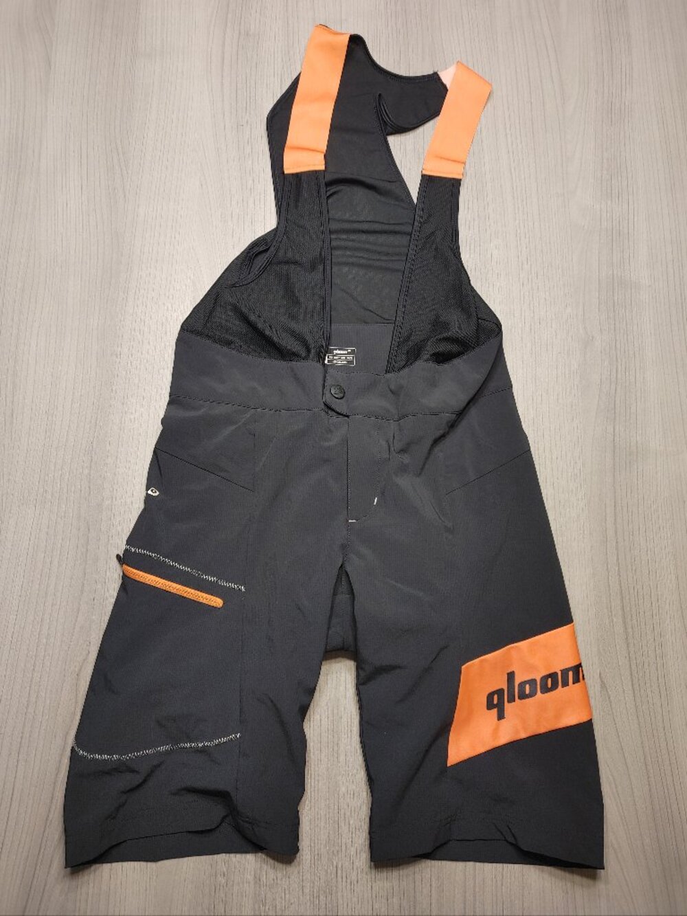 Men's Qloom Fraser Loose Fit Mountain Bike Bib Shorts + Inner Short M
